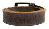 HAARLEM Men KUZE 16440 Waxed Leather Belt Brown